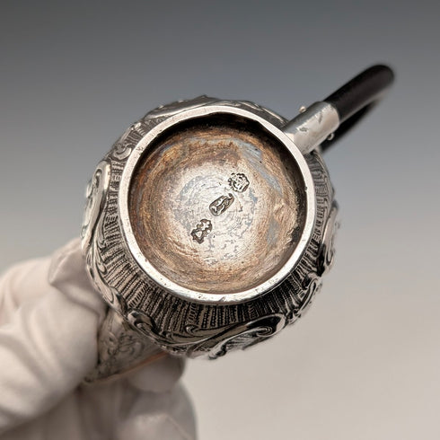 德國古董 800 銀奶油壺 69g HANAU SILVER